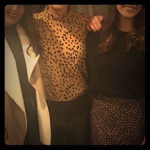 Cheetah blouse